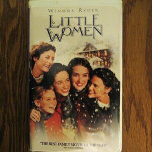 Little Women (VHS, 1995, Clamshell Case Closed Captioned)